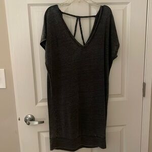 Dark gray Express casual dress